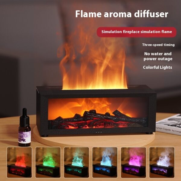 New Flame Aromatherapy Machine Colorful Essential Oil - Image 5