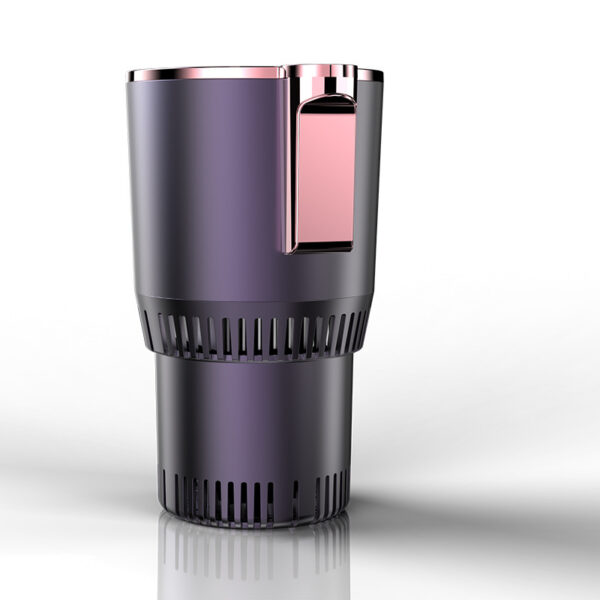 2 In 1 Car Heating Cooling Cup. 12V Smart Car Cup Holder Digital Temperature Display Drink Cup Warmer Cooler Mini Car Refrigerator - Image 6