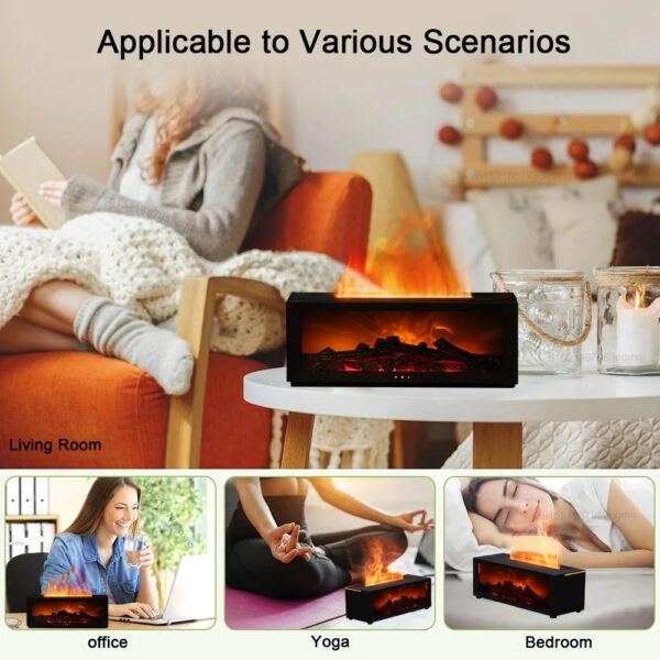 New Flame Aromatherapy Machine Colorful Essential Oil - Image 6