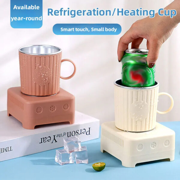 Mini Quick Cooling Cup Beer Beverage Rapid Refrigeration Ice Maker Machine Cold Drink Heating . - Image 2